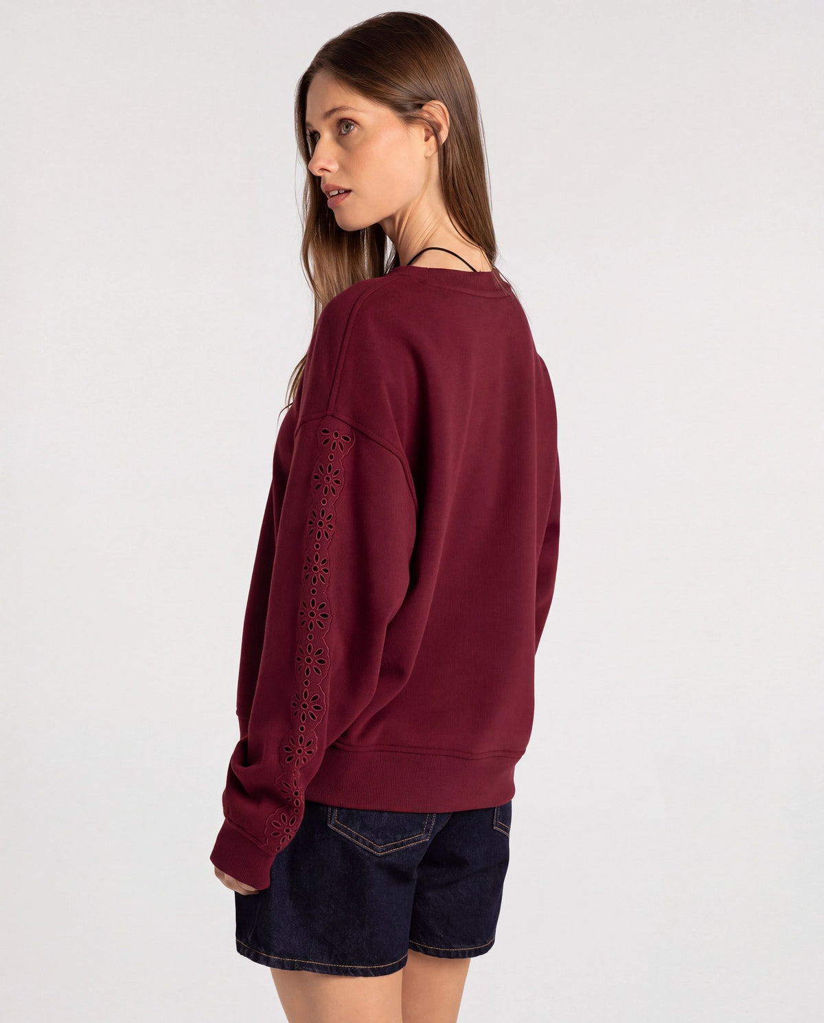 Zinfandel $|& Thread & Supply Stacy Top - Hanger Side