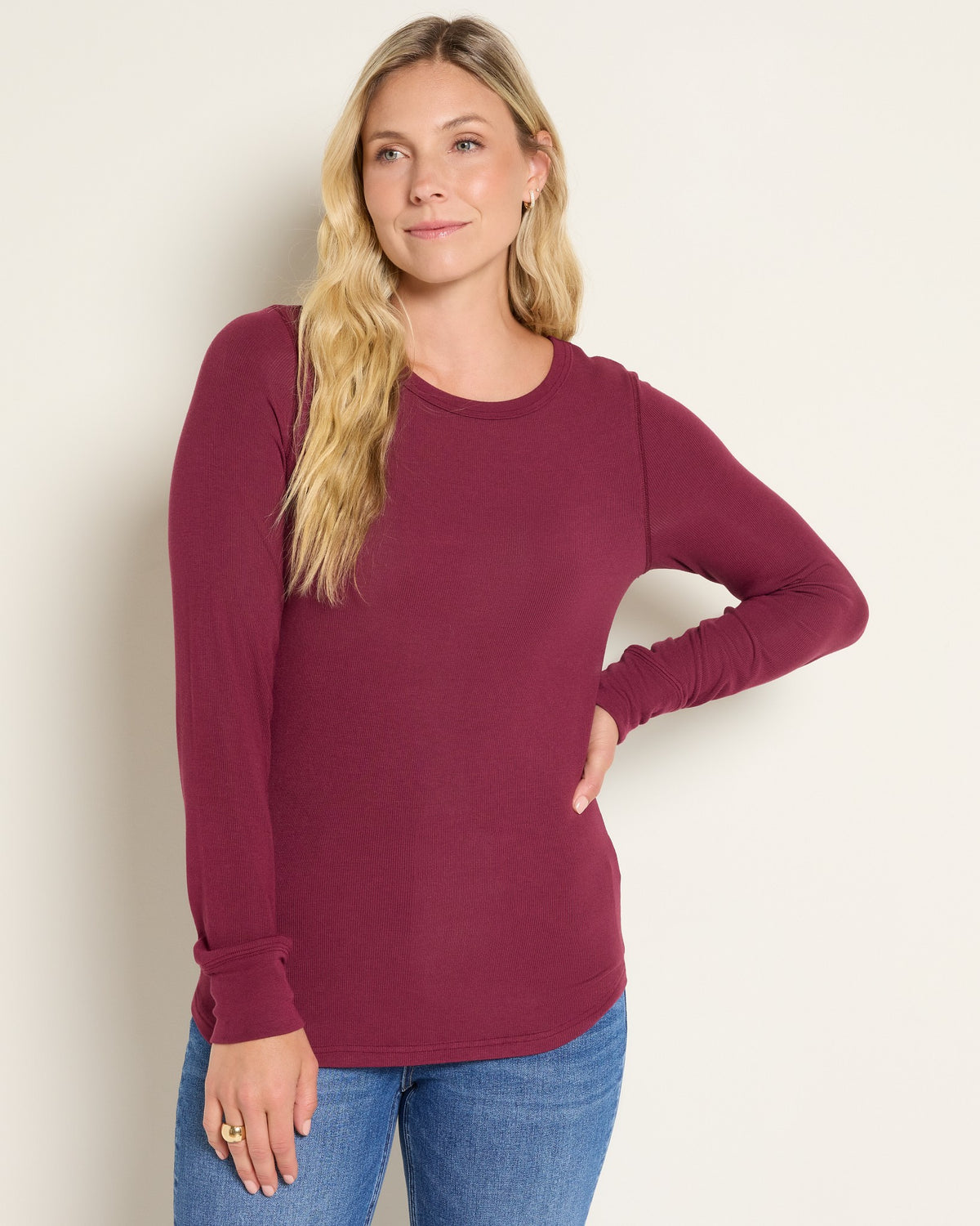 Zinfandel $|& Thread & Supply Stacy Top - SOF Front