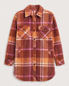 Fuschia Plaid $|& Thread & Supply Santa Fe Jacket - Hanger Detail