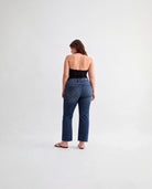 Dark Space $|& Mica Denim High Rise Straight Leg Jeans - Hanger Side