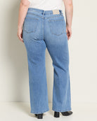Intense Blue $|& Mica Denim Mid Rise Bootcut Jeans - SOF Back
