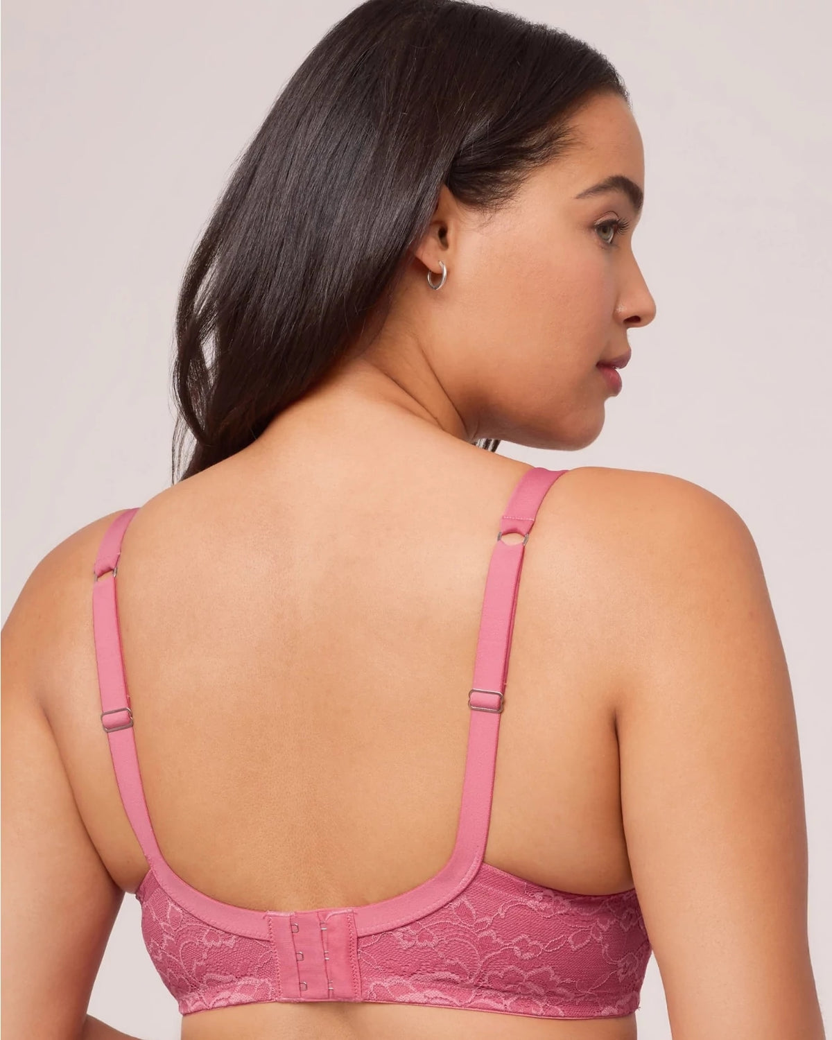 Lipstick $|& Montelle Pure Plus Full Coverage T-Shirt Bra - Hanger Side