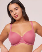 Lipstick $|& Montelle Pure Plus Full Coverage T-Shirt Bra - VOF Detail