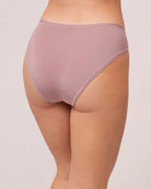 Cappuccino/Black $|& Montelle Bodybliss Brief 2 Pack - Hanger Side