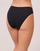 Cappuccino/Black $|& Montelle Bodybliss Brief 2 Pack - Hanger Side