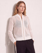 Cream $|& Interval Chase Crochet Sweater - SOF Front