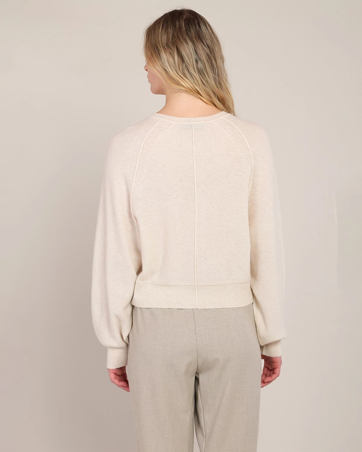Pearl $|& Room 34 Henley Sweater - Hanger Side