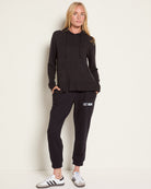 Black $|& Interval Hacci Hoodie - UGC On Fig