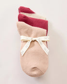 Burgundy Multi $|& SEAS 3 Pack Cozy Boot Sock