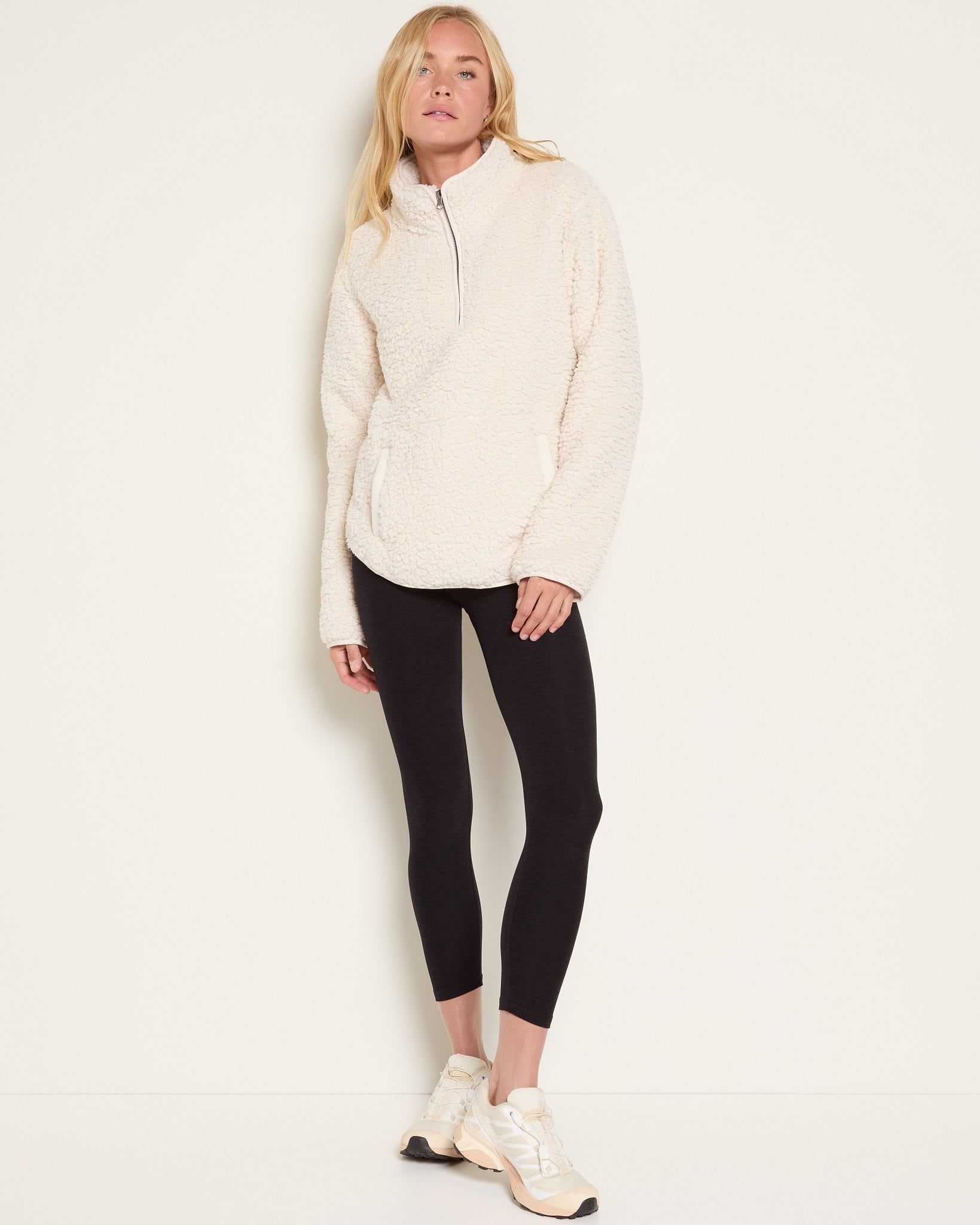 Dove Grey $|& Interval Big Bear ¼ Zip - UGC On Fig