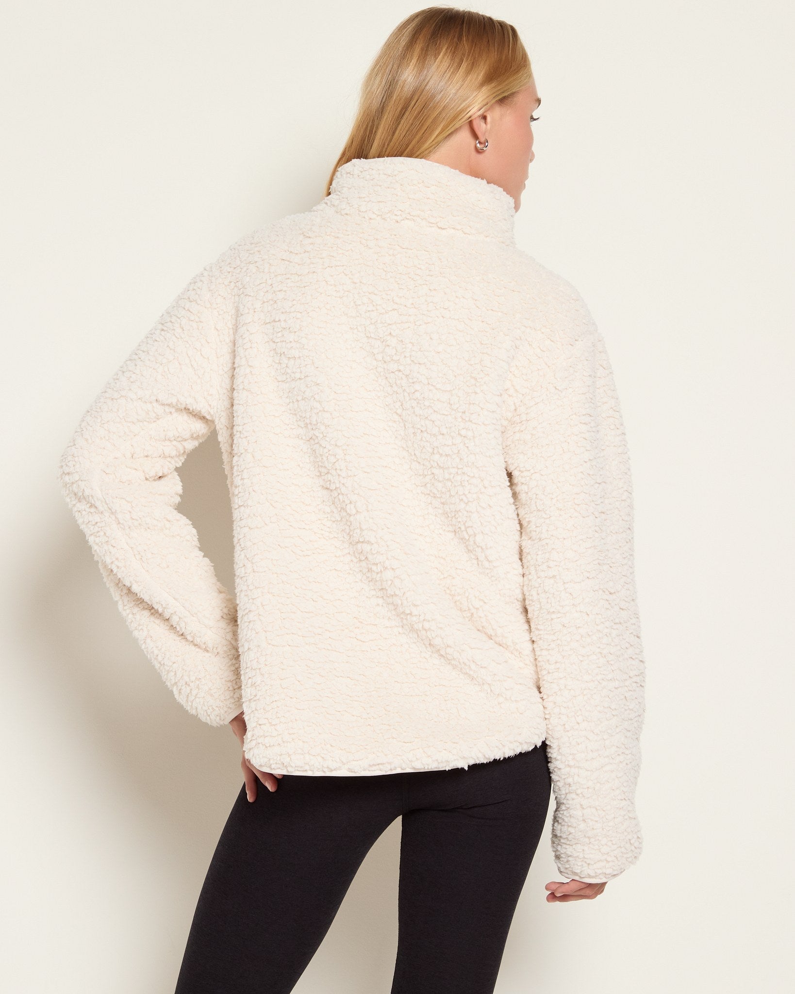 Dove Grey $|& Interval Big Bear ¼ Zip - SOF Back