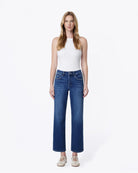 Upstanding $|& Lovervet High Rise Slim Wide Leg Jeans - VOF Detail
