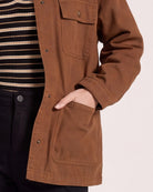 Nutmeg $|& Thread & Supply Martingale Barn Jacket - SOF Full Front