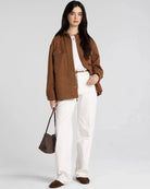 Nutmeg $|& Thread & Supply Martingale Barn Jacket - VOF Detail