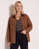 Nutmeg $|& Thread & Supply Martingale Barn Jacket - SOF Front