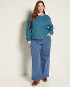 Mallard Blue $|& Thread & Supply Tana Top - UGC On Fig