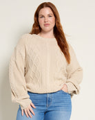 Natural $|& Thread & Supply Nantucket Sweater - SOF Front