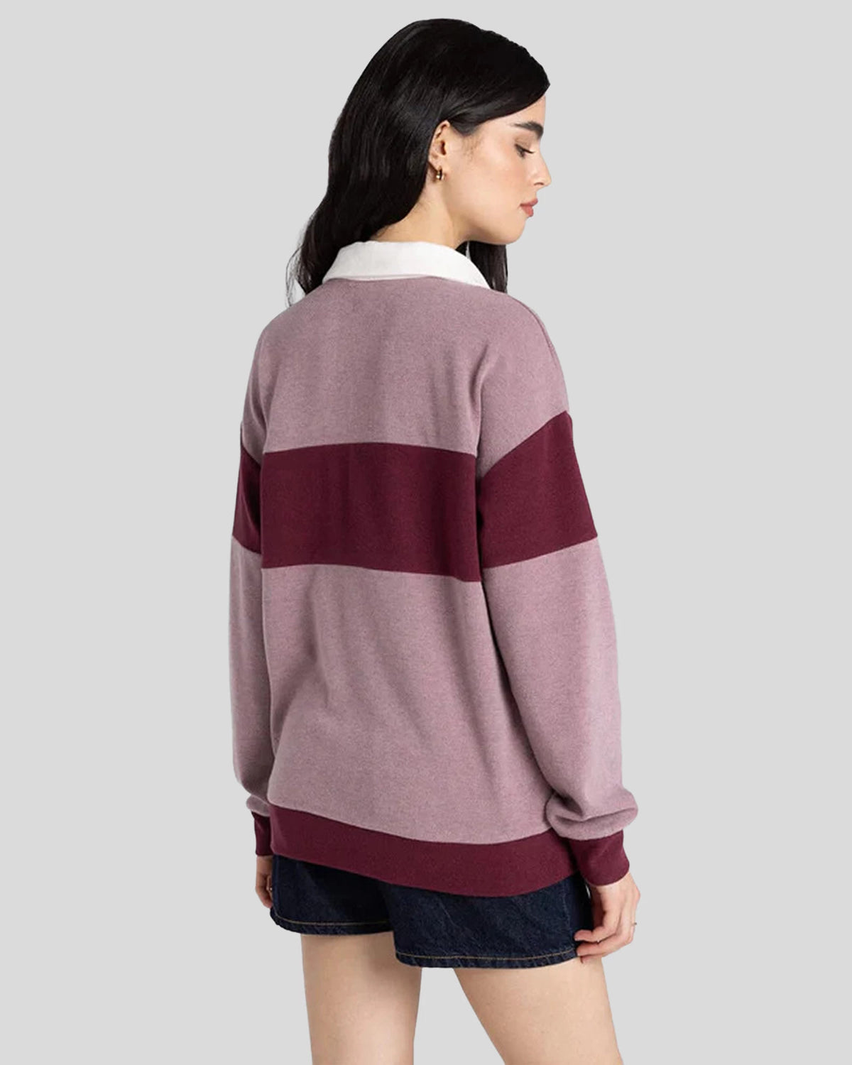 Mauve Multi $|& Thread & Supply Pembroke Top - Hanger Side