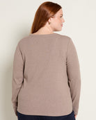Heather Ash Brown $|& Thread & Supply Jess Top - SOF Back