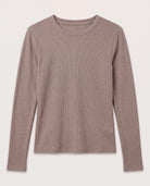 Heather Ash Brown $|& Thread & Supply Jess Top - Hanger Detail