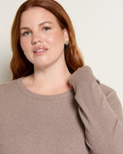 Heather Ash Brown $|& Thread & Supply Jess Top - SOF Full Front