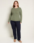Olive $|& Thread & Supply Jess Top - UGC On Fig