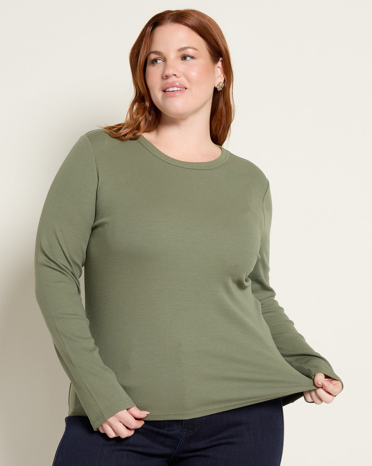 Olive $|& Thread & Supply Jess Top - SOF Front