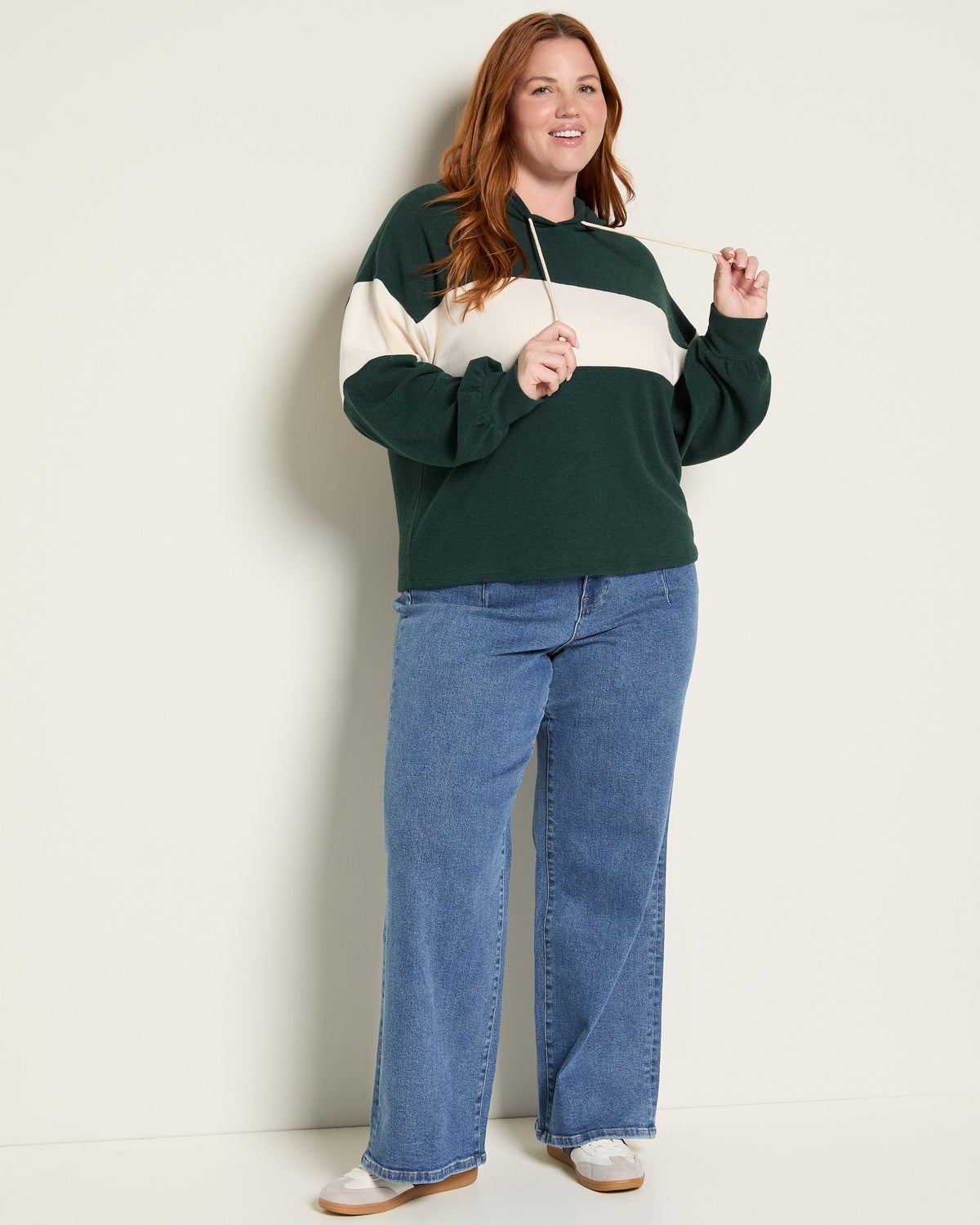 Spruce Cream $|& Thread & Supply Mercer Hoodie - UGC On Fig