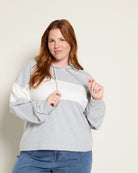 Heather Grey $|& Thread & Supply Mercer Hoodie - SOF Front
