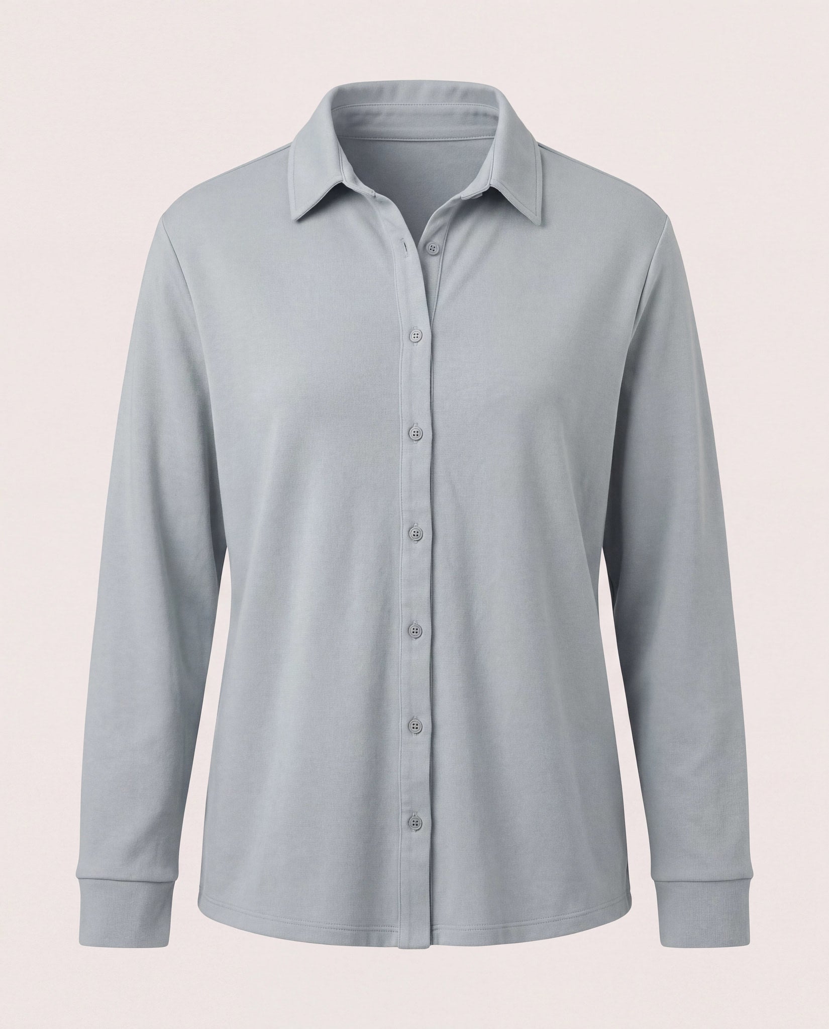 Cloud Blue $|& Thread & Supply Lilah Shirt - Hanger Detail
