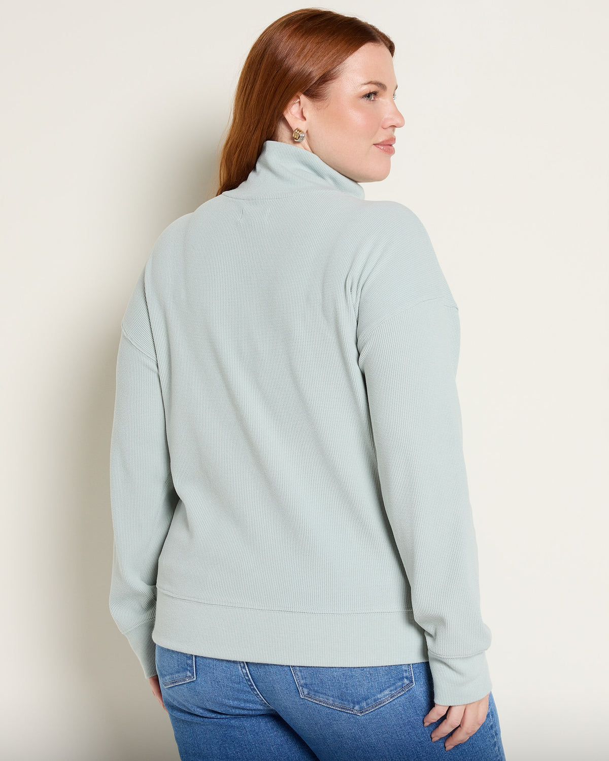 Cloud Blue $|& Thread & Supply Chrishell Pullover - SOF Back