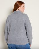 Heather Charcoal $|& Thread & Supply Quinlan Pullover - SOF Back