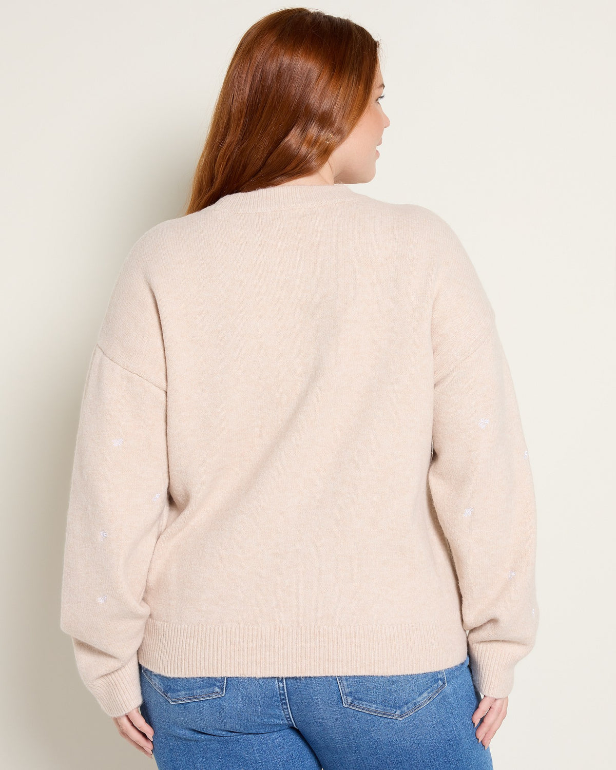 Tan $|& Thread & Supply Montrose Sweater - SOF Back