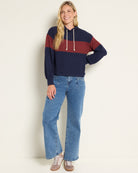 Navy Burgundy $|& Thread & Supply Mercer Hoodie - UGC On Fig