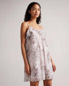 Ivory $|& Flora Nikrooz Princess Chemise - SOF Front