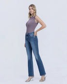 Revealingly $|& Lovervet High Rise Bootcut - Hanger Front