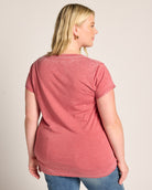 Chili Pepper $|& Recycled Karma Aerosmith Burn Out Tee - SOF Back