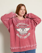 Chili Pepper $|& Recycled Karma Aerosmith Sweatshirt - SOF Front