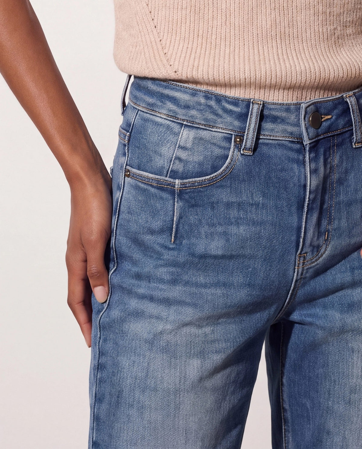 Swell $|& SEAS Stella High Rise Skinny - SOF Full Front