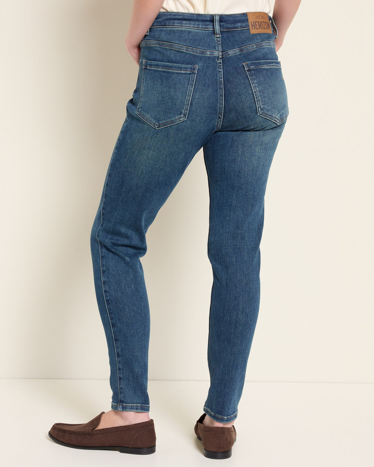Rip Tide $|& Herizon Stroll Mid Rise Skinny Jean - SOF Back