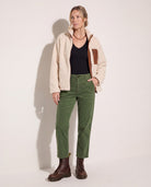 Fern $|& Herizon Elle Piped Mid Rise Ankle Pant - UGC On Fig