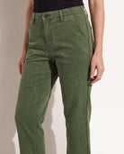 Fern $|& Herizon Elle Piped Mid Rise Ankle Pant - SOF Full Front