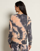 Black/Peach $|& SEAS Lara Pullover - SOF Back