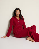 Elderberry $|& SEAS Cherish Sleep Pant - VOF Front