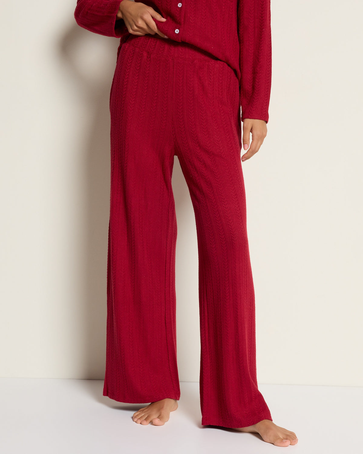 Elderberry $|& SEAS Cherish Sleep Pant - SOF Front