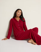 Elderberry $|& SEAS Cherish Sleep Shirt - VOF Front