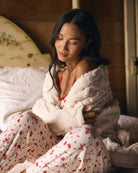 Cream $|& SEAS Cozy Saturdays Robe - SOF Side