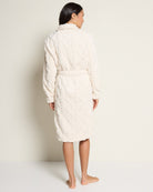 Cream $|& SEAS Cozy Saturdays Robe - SOF Back