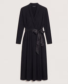 Black $|& SEAS Mightnight Robe - Hanger Detail