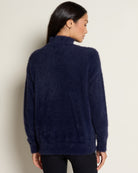 Navy $|& Interval Cozy Up Sweater - SOF Back